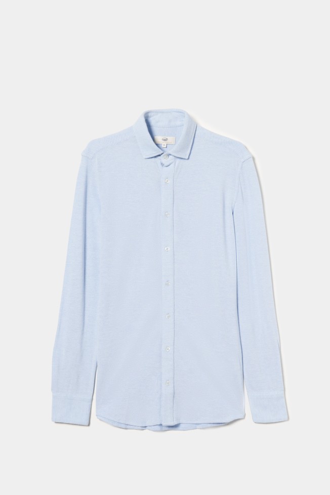 Camisa casual cintada