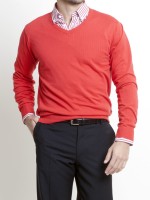 Jersey con cuello en V