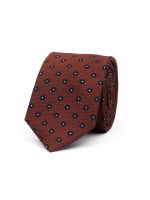 Gravata seda padro flores