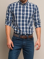 Camisa xadrez slim fit