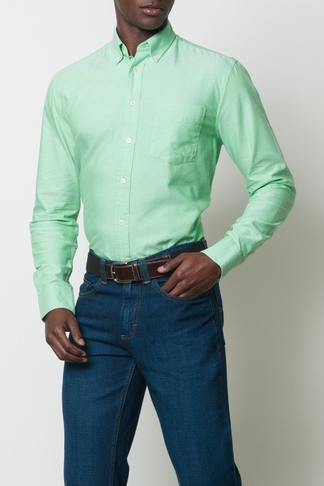 Camisa oxford