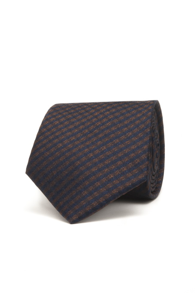 Corbata de seda a rayas
