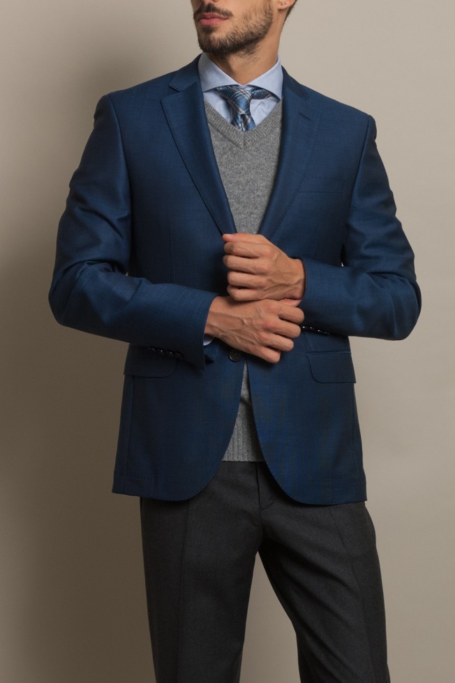 Blazer casual slim fit