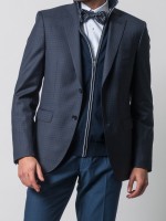 CASACO CINTADO  XADREZ PEQUENO