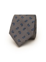 Corbata de seda con motivo Cornucopia 