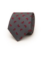 Gravata seda padro cornucpias