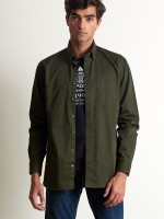 Camisa slim fit de algodn 