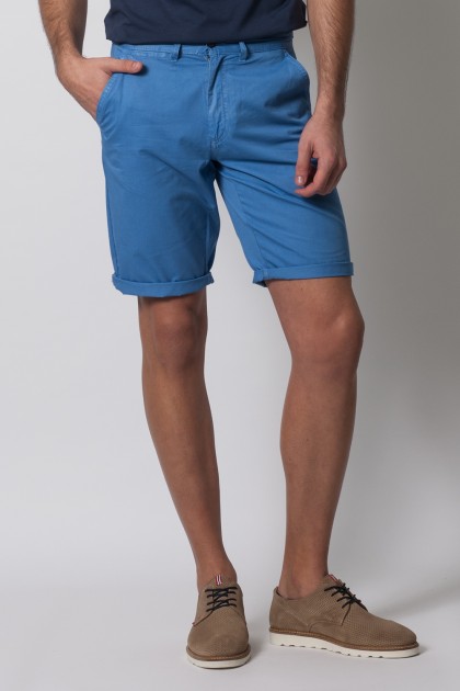 Bermuda Shorts with Taping Pockets