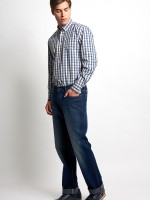 Camisa xadrez slim fit