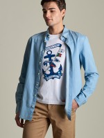 Camisa vaquera slim fit