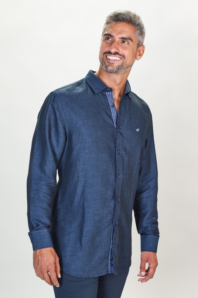 Camisa deportiva slim fit 