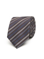 Corbata estampada a rayas