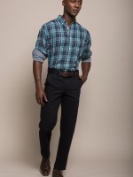 Pantalones de sarga de algodn 