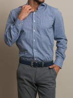 Camisa casual cintada