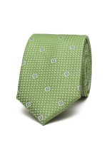 Corbata con textura de rombos