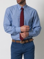 Camisa casual cintada