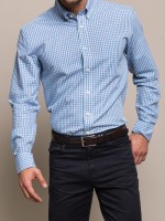 Camisa xadrez slim fit