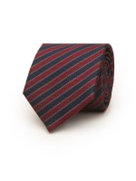 Gravata texturizada padro riscas