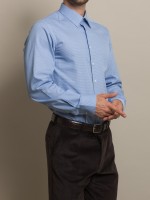 Camisa clssica micropadro