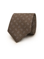 Corbata cornucopia con textura 