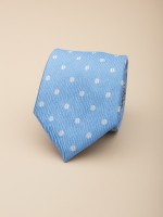 Gravata texturizada bolinhas