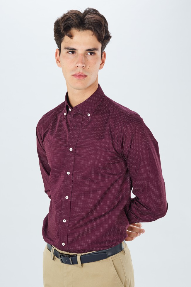 CAMISA CASUAL CINTADA