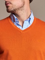 Jersey con cuello en V 