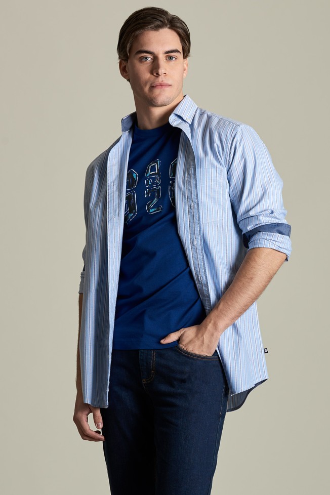Camisa Oxford