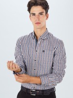 Camisa xadrez regular fit
