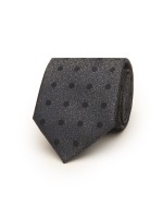 Corbata de lunares con textura 