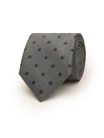 Gravata texturizada bolinhas