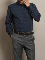 Camisa casual cintada