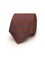 Corbata de lunares con textura 