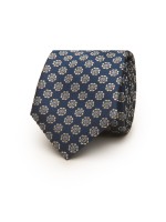 Corbata de flores con textura