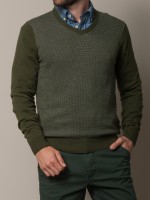 Jersey con cuello en V