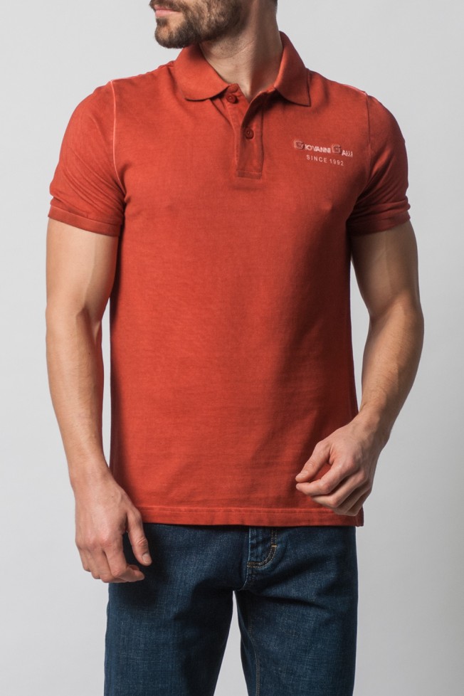 Polo de piqu de manga corta