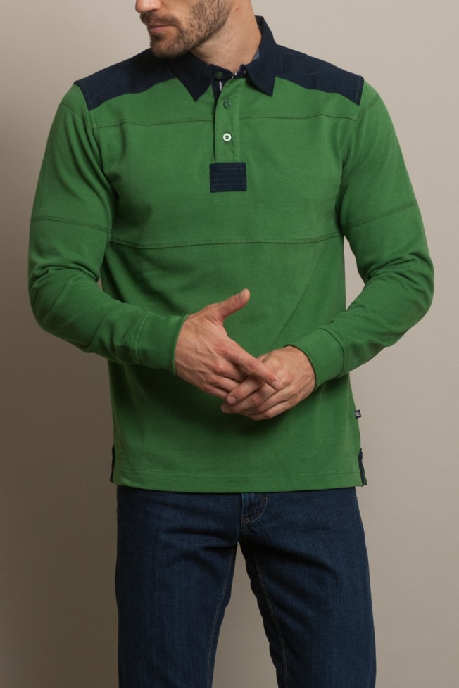 Polo de manga larga 