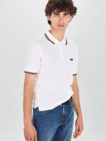 Polo de piqu con rayas