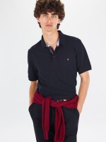 Polo piqu manga curta