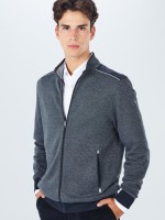 Chaqueta de punto con cremallera