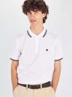 Polo de piqu de manga corta