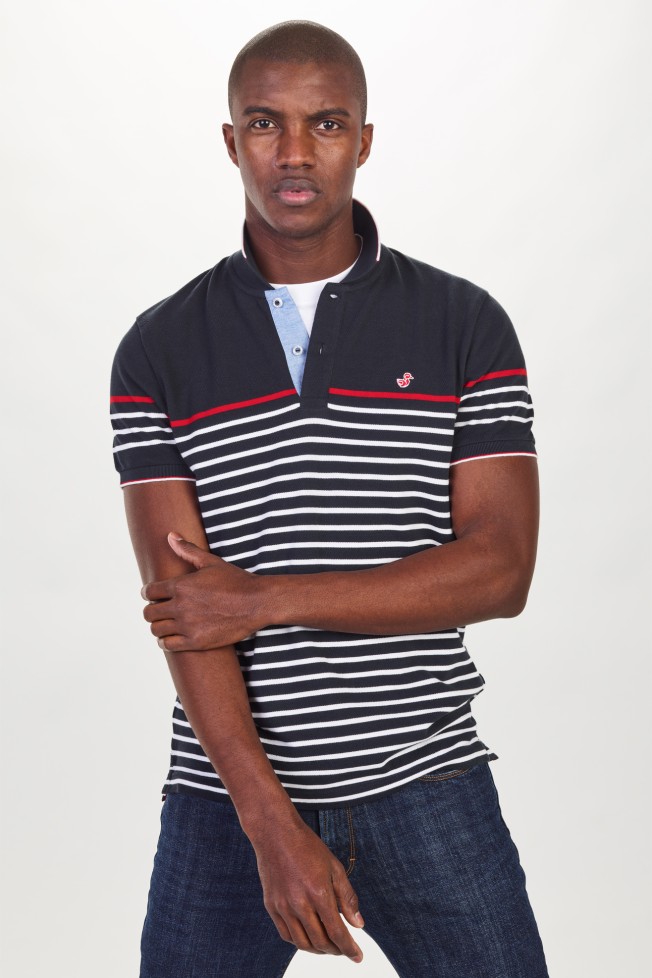 Polo de rayas 