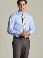 Camisa clsica ajustada 