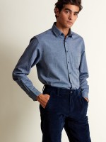 Camisa de algodn regular fit