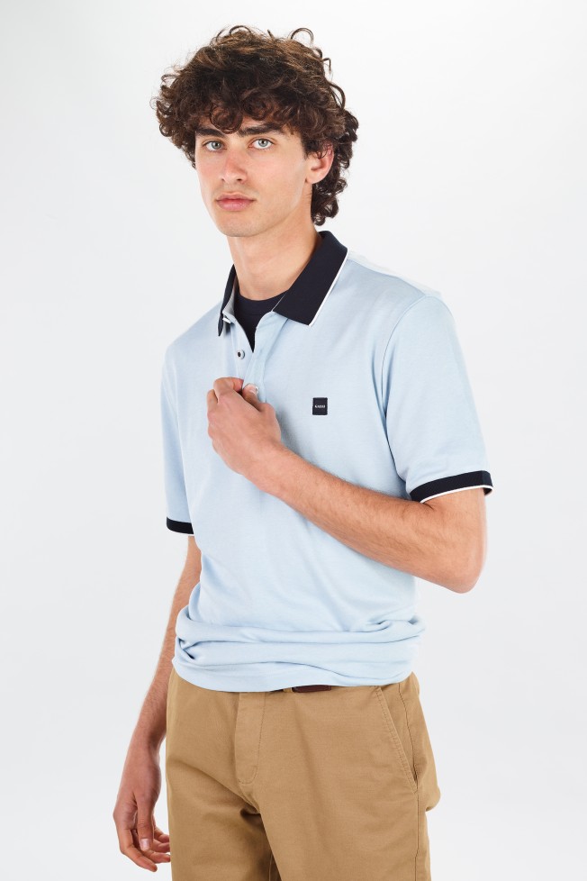 Polo de manga corta