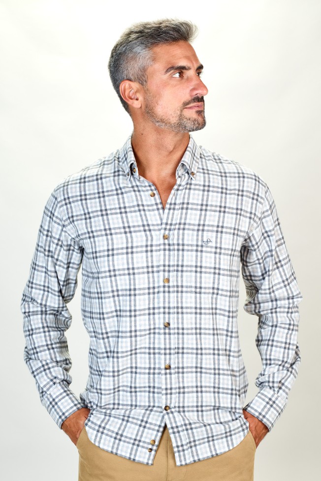 Camisa xadrez regular fit