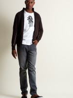 Chaqueta de punto con cremallera