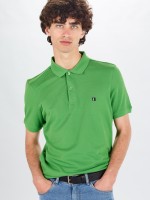 Polo piqu manga curta 