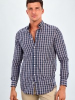 Camisa xadrez regular fit