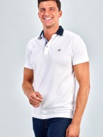 Polo manga curta